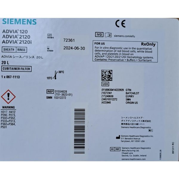 ENVOLVENTE/ACLARANTE ADVIA 120 20LTS