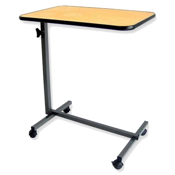 MESA AUXILIAR 4 RUEDAS TABLERO MADERA