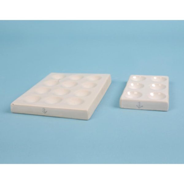 PLACA PORCELANA 12 CAVIDADES