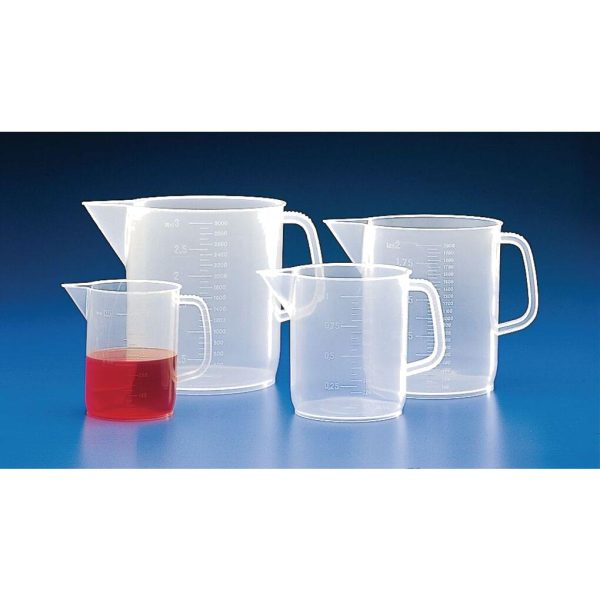 VASO CON ASA GRADUADO PP 500 ML