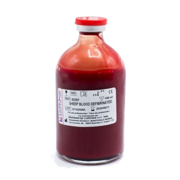 SANGRE DE OVEJA DESFIBRILADA, 50ML