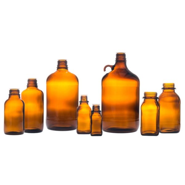 BOTELLA TOPACIO CUADRADA 250 ML GL54 C/20