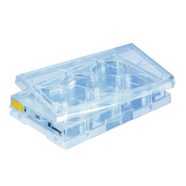 PLACAS MULTI 6 POC. CELL AMARI. F/PLANO C/50