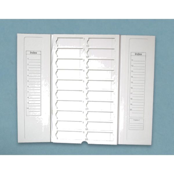 BANDEJA CARTON P/20 PORTAS CON TAPA C/5