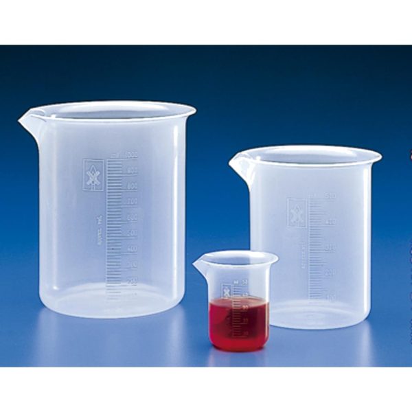 FRASCO FORMA BAJA PP 250 ML C/16
