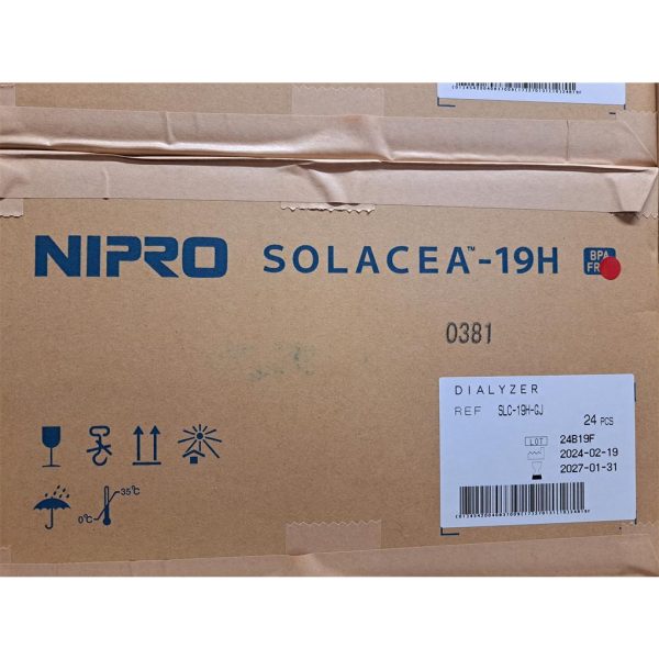 DIALIZADOR TRIACETATODE CEL.SOLACEA 1,9 C/24