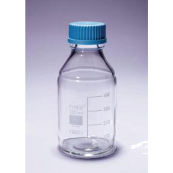 FRASCO VIDRIO ISO T/ROSCA AZUL 2000 ML