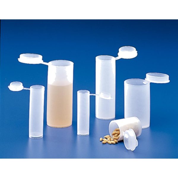 VIAL MUESTRAS PE 7 ML C/TAPON C/100