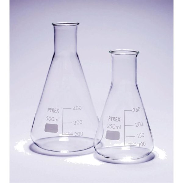 MATRAZ ERLENMEYER VIDRIO B/N 2000 ML