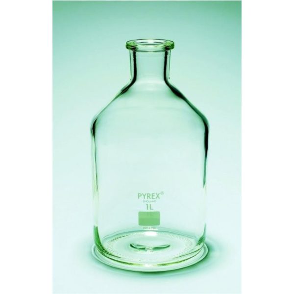 FRASCO CILINDRICO SIN TAPON 2000 ML