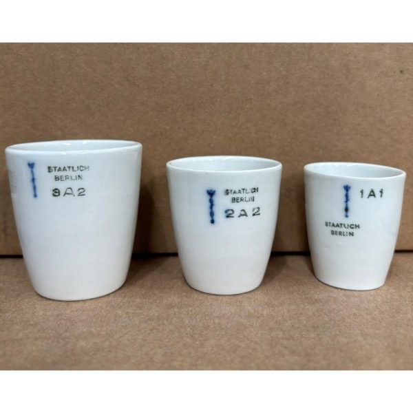 CRISOL FILTRANTE PORCELANA POROSA 45X50 MM