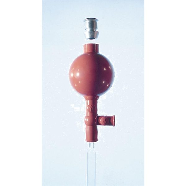 PERA DE GOMA P/PIPETAS HASTA 10 ML