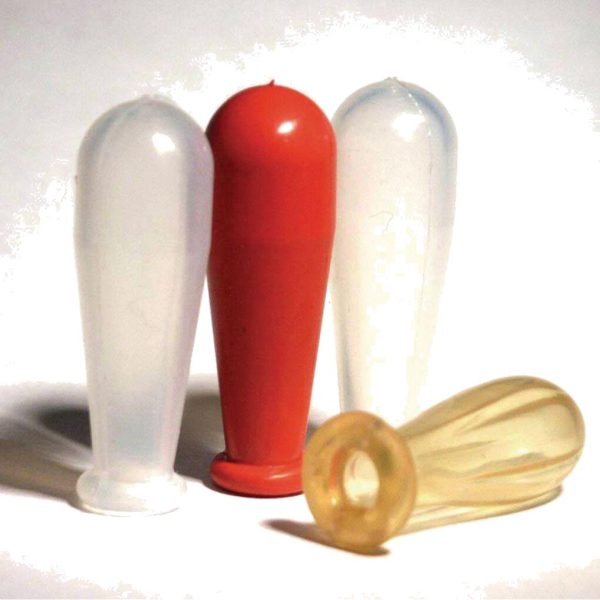 TETINA SILICONA 2 ML, TRASLUCIDO BLANCO B/10