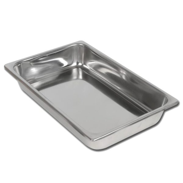 BANDEJA INOXIDABLE 355X255X40