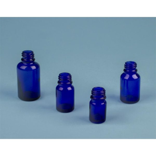 FRASCO DIN-18 AZUL COBALTO 30ML P/110