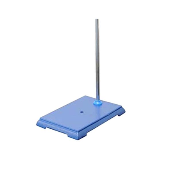 SOPORTE PIE PLATO AZUL 300X180MM