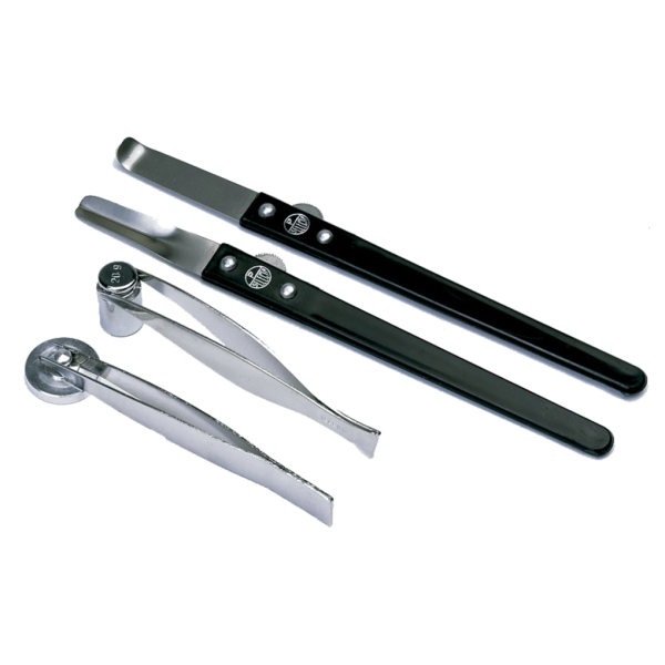ESPATULA VIBRATORIA MANUAL PUNTA CURVA 176 MM