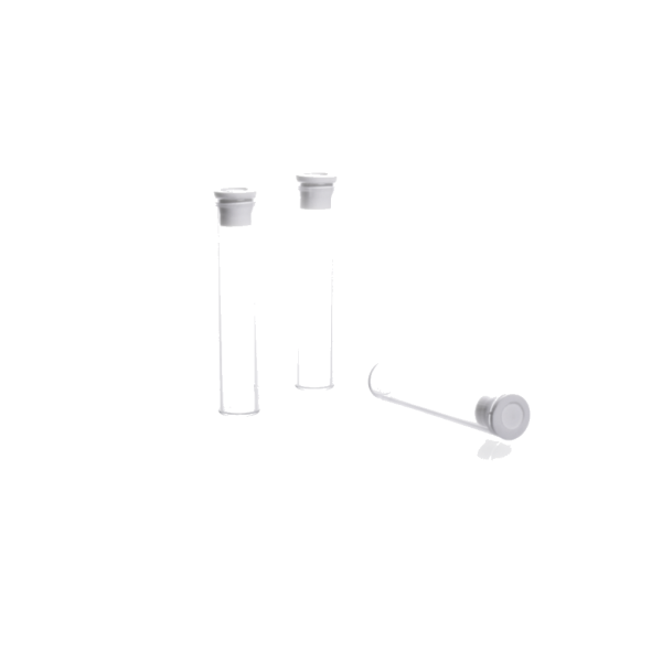 VIAL DE VIDRIO TRANSPARENTE 4 ML C/200