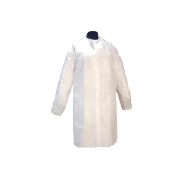 BATA DESECHABLE, TALLA XL , BLANCA