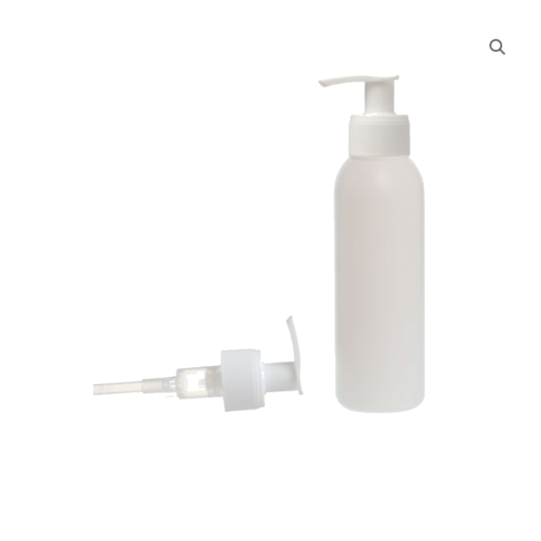 BOTELLA 125ML HDPE  DOS. ESTRECHO BLANCO C/10