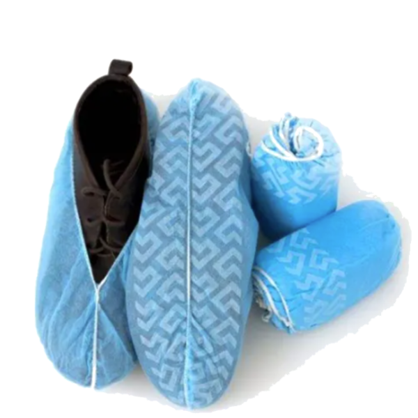 CALZA ANTIDESLIZANTE PP AZUL C/100